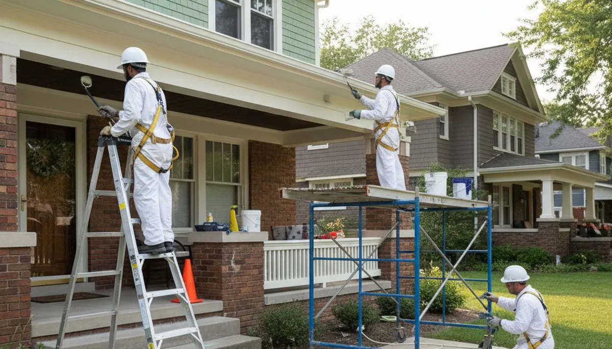 Evansville, IN painting contractor for residential and commercial interior and exterior painting services