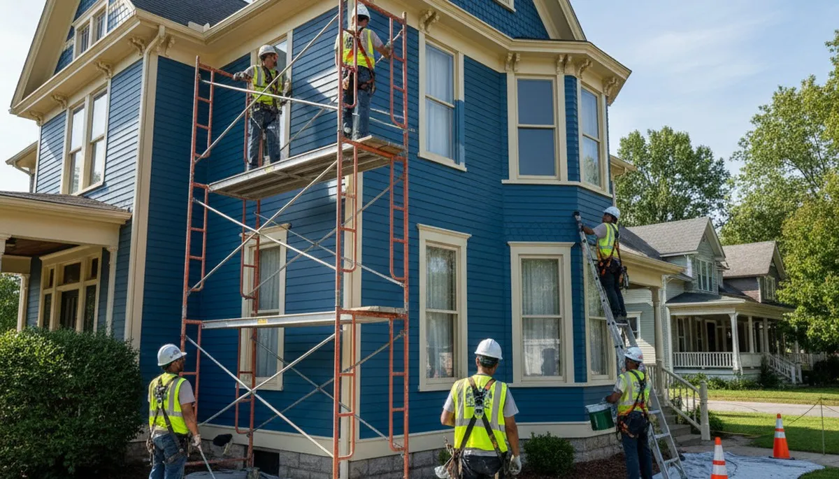 Professional painting services in Evansville, IN for residential and commercial properties