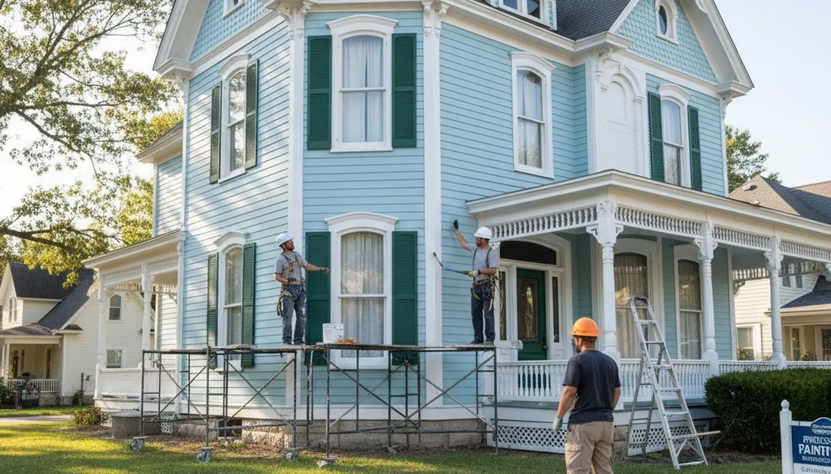 Painting contractor serving Evansville, IN for interior and exterior house painting services