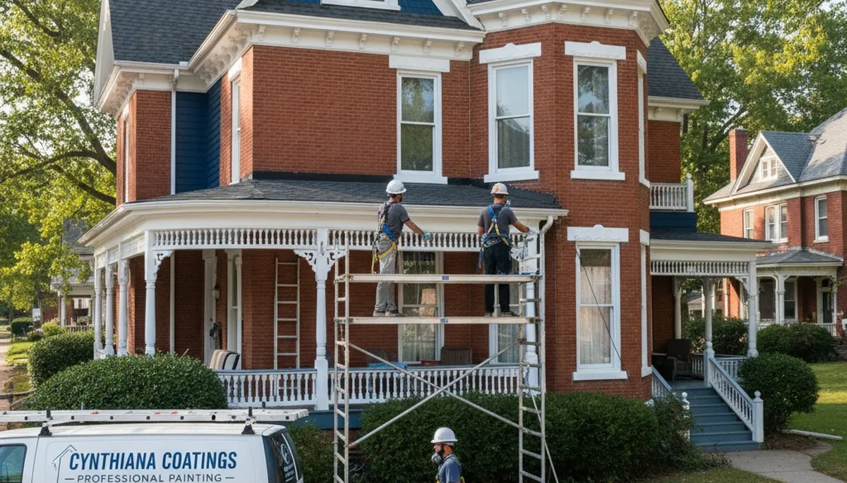 Evansville, IN painting contractor serving homes and businesses with professional interior and exterior painting