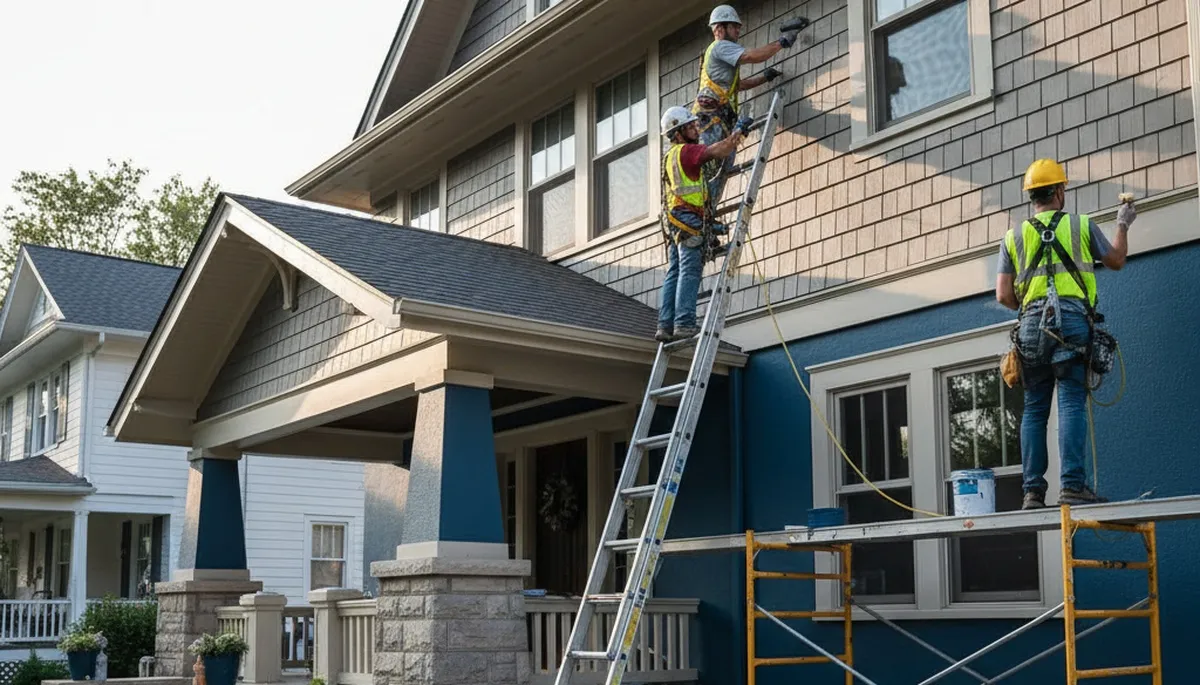 Professional painting services in Evansville, IN for residential and commercial properties