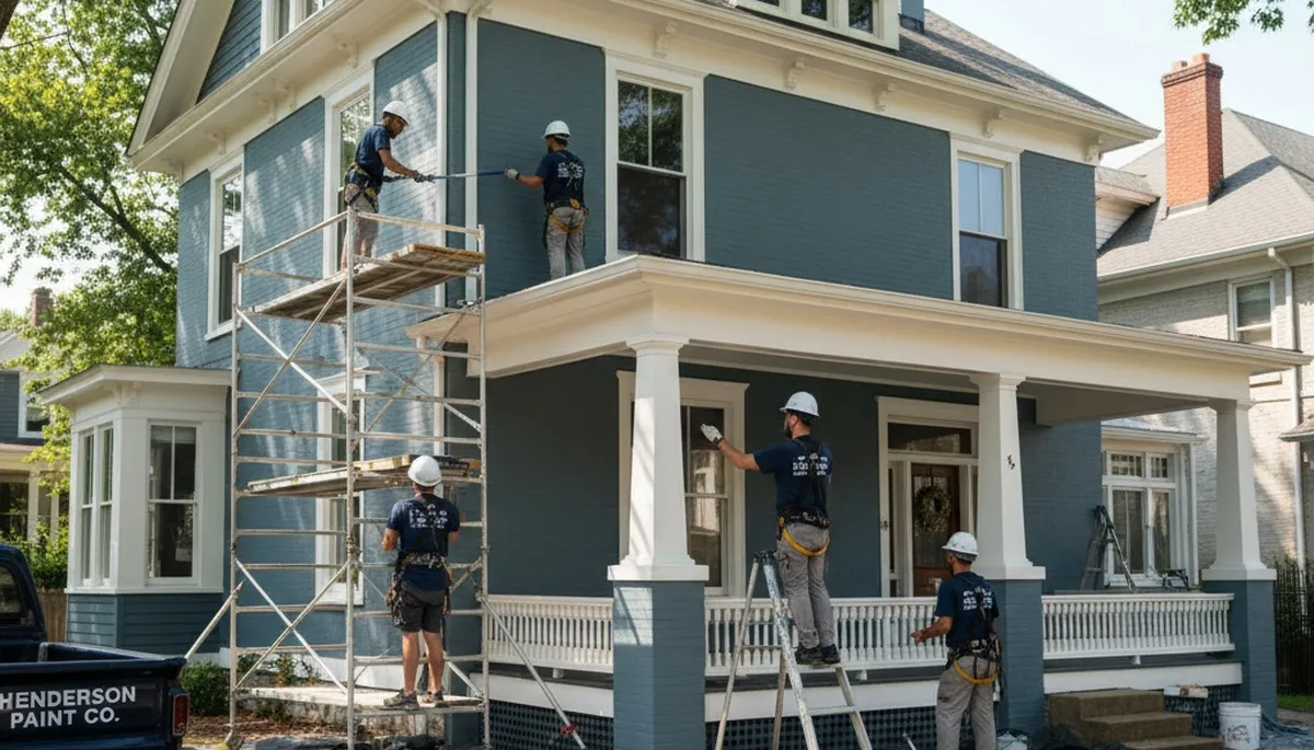 Evansville, IN painting contractor providing professional interior and exterior painting services