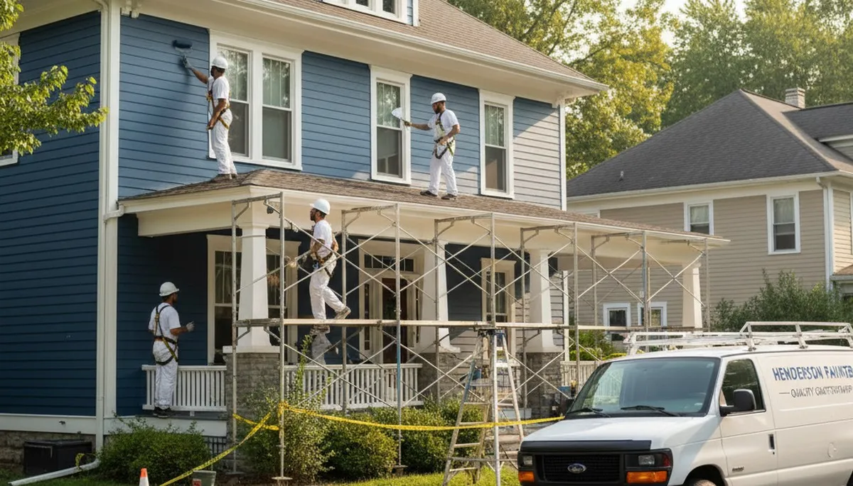 Professional painters serving Evansville, IN for interior and exterior painting services