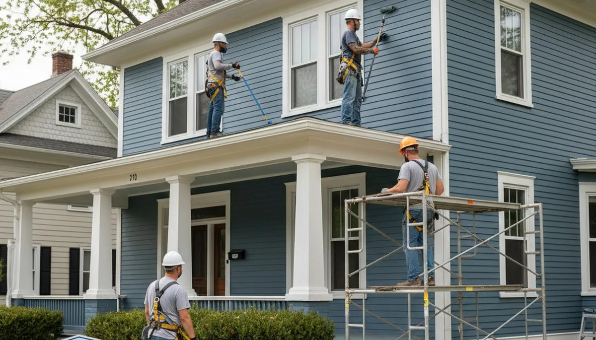 Evansville, IN painting contractor serving residential and commercial interior and exterior projects