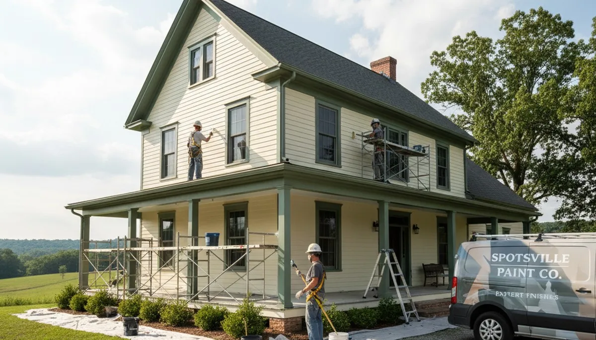 Evansville, IN painting contractor for interior and exterior house painting services