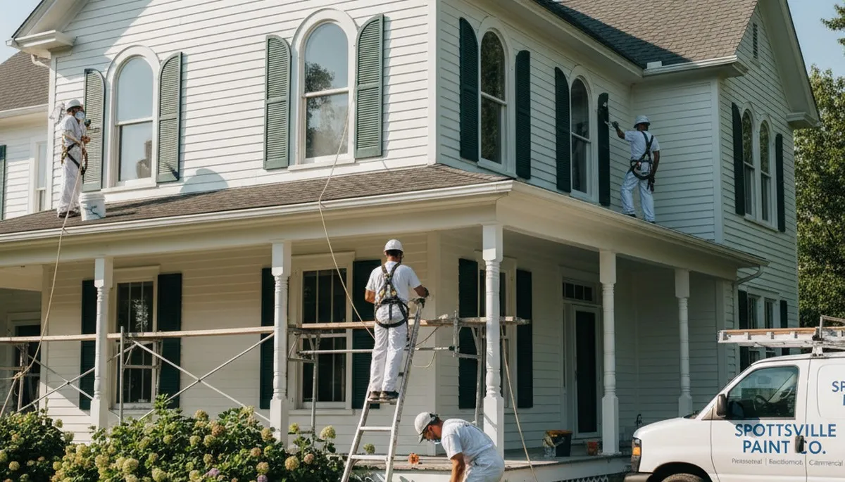 Evansville, IN painting contractor serving homes and businesses with professional interior and exterior painting