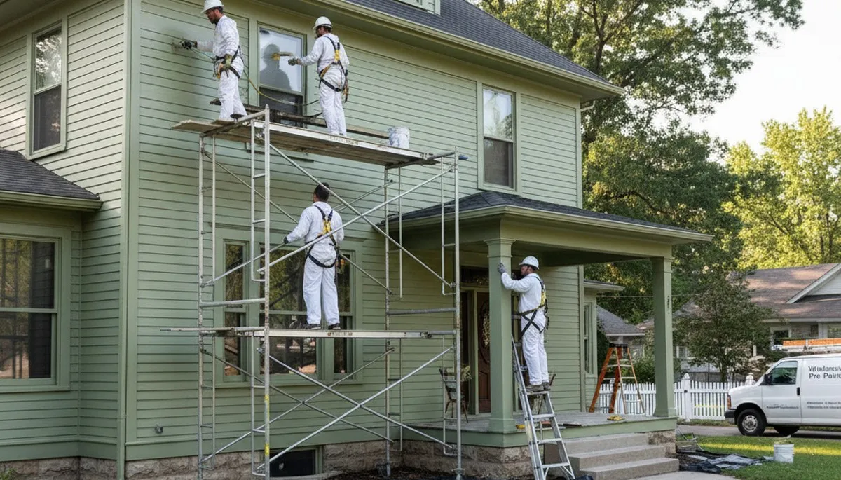 Painting contractor in Evansville, IN serving residential and commercial projects